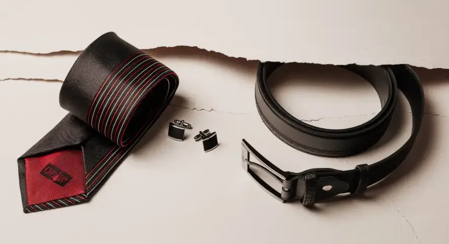 Croata belts and cufflinks